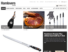 Tablet Screenshot of hamlovers.co.uk