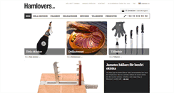 Desktop Screenshot of hamlovers.se